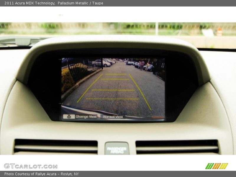 Palladium Metallic / Taupe 2011 Acura MDX Technology