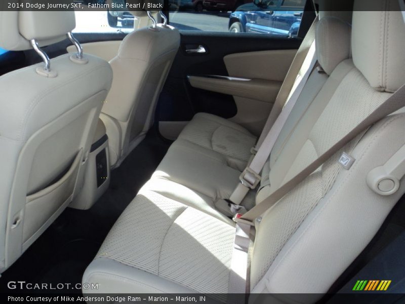 Fathom Blue Pearl / Black 2014 Dodge Journey SXT