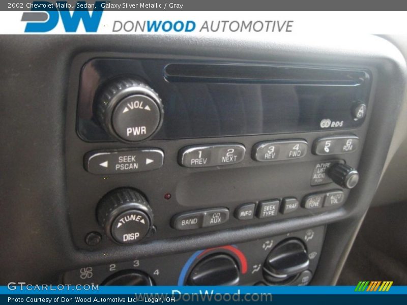 Galaxy Silver Metallic / Gray 2002 Chevrolet Malibu Sedan