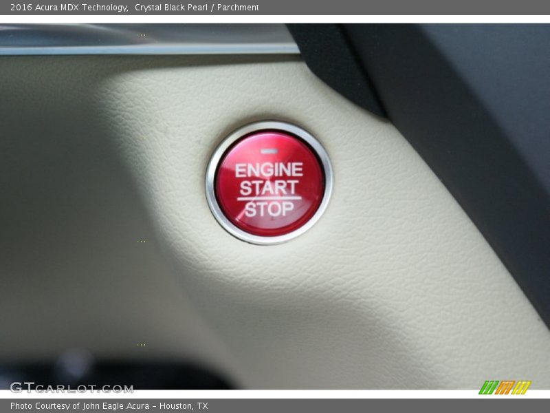 Crystal Black Pearl / Parchment 2016 Acura MDX Technology