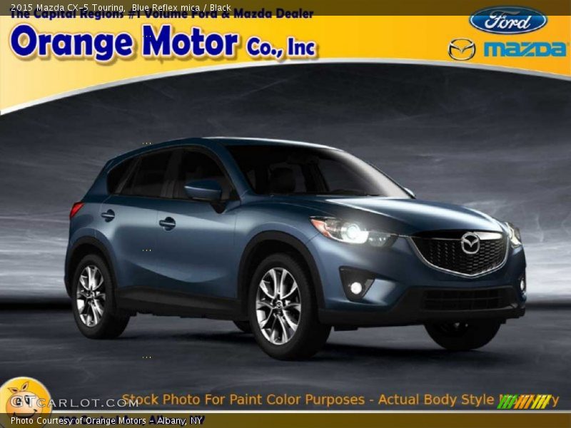Blue Reflex mica / Black 2015 Mazda CX-5 Touring