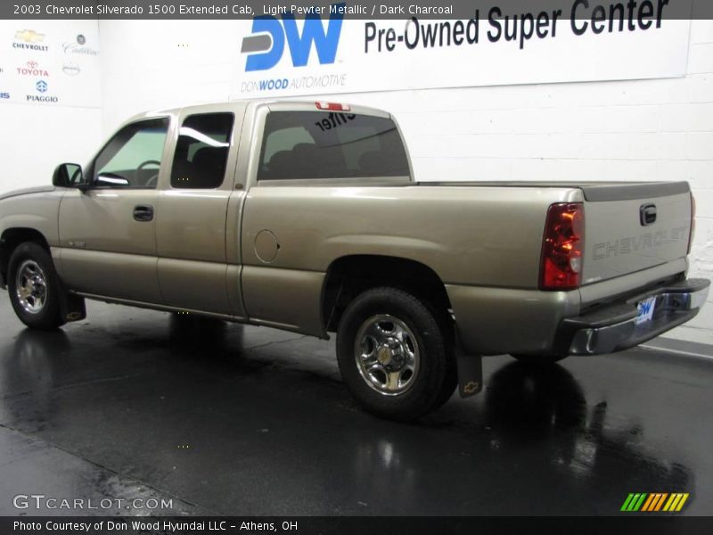 Light Pewter Metallic / Dark Charcoal 2003 Chevrolet Silverado 1500 Extended Cab