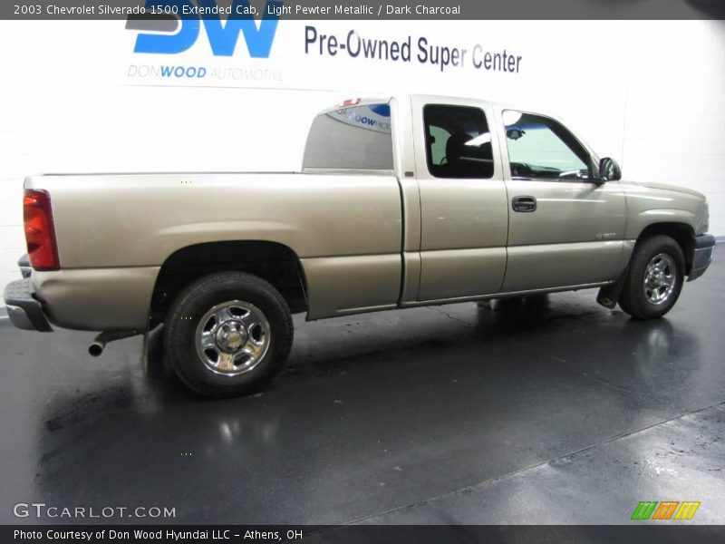 Light Pewter Metallic / Dark Charcoal 2003 Chevrolet Silverado 1500 Extended Cab