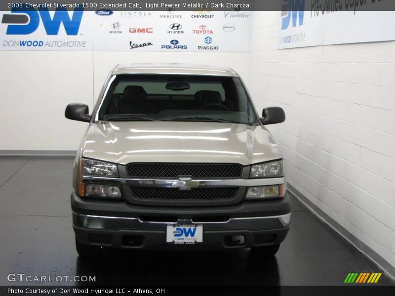 Light Pewter Metallic / Dark Charcoal 2003 Chevrolet Silverado 1500 Extended Cab