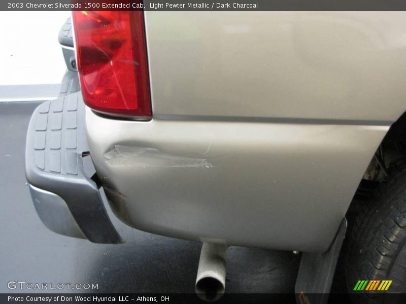 Light Pewter Metallic / Dark Charcoal 2003 Chevrolet Silverado 1500 Extended Cab
