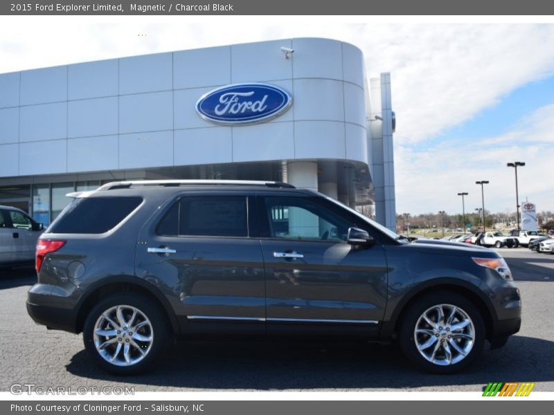 Magnetic / Charcoal Black 2015 Ford Explorer Limited