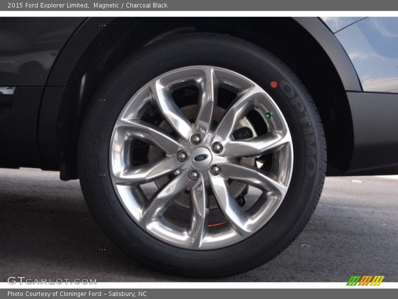 Magnetic / Charcoal Black 2015 Ford Explorer Limited