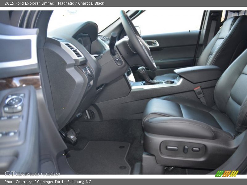 Magnetic / Charcoal Black 2015 Ford Explorer Limited