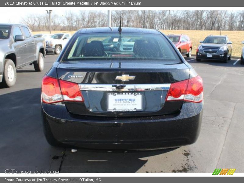 Black Granite Metallic / Jet Black/Medium Titanium 2013 Chevrolet Cruze LS