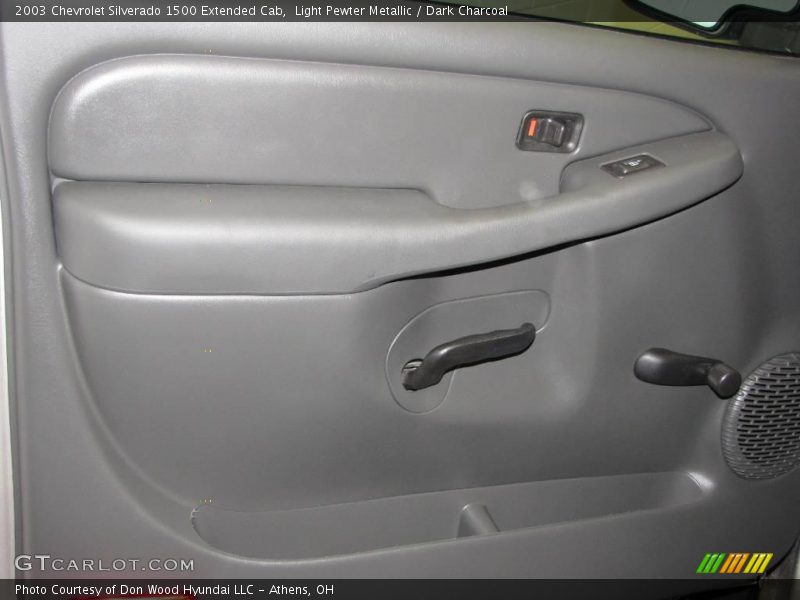 Light Pewter Metallic / Dark Charcoal 2003 Chevrolet Silverado 1500 Extended Cab