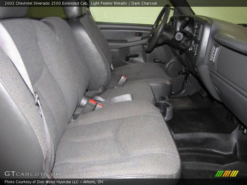 Light Pewter Metallic / Dark Charcoal 2003 Chevrolet Silverado 1500 Extended Cab