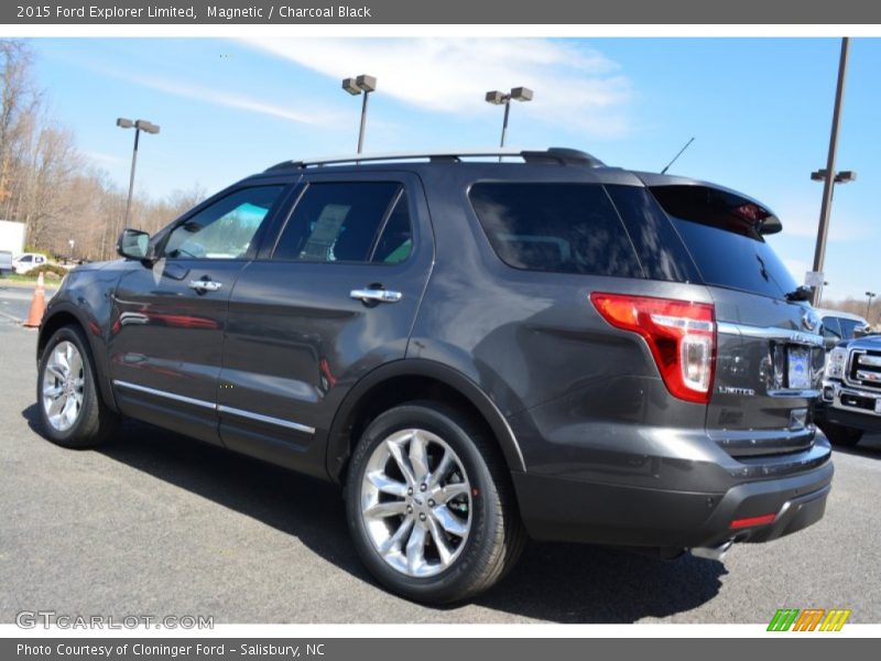 Magnetic / Charcoal Black 2015 Ford Explorer Limited