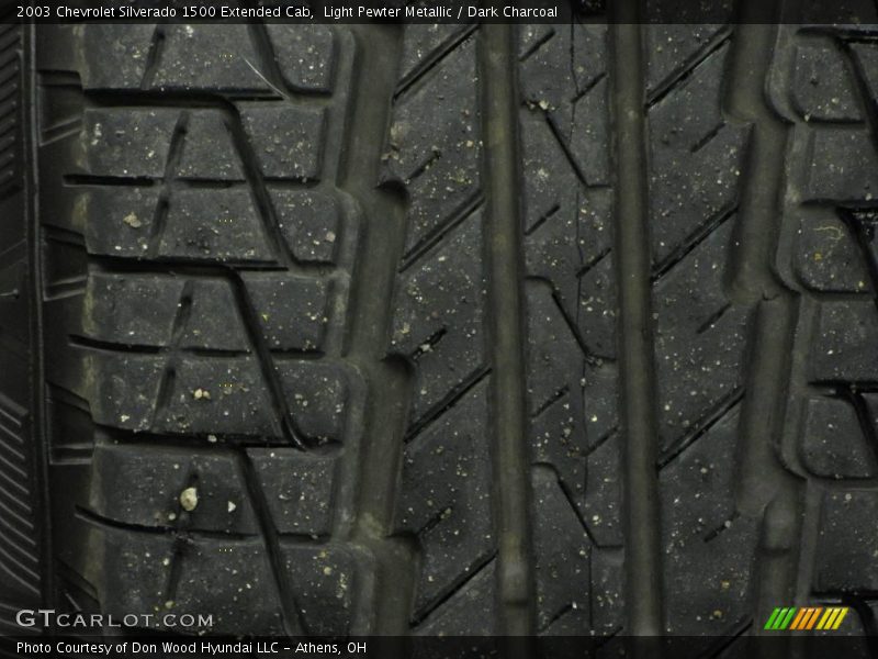 Light Pewter Metallic / Dark Charcoal 2003 Chevrolet Silverado 1500 Extended Cab
