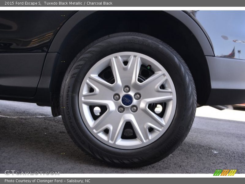 Tuxedo Black Metallic / Charcoal Black 2015 Ford Escape S