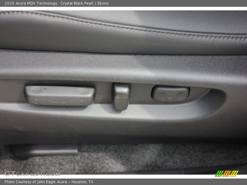 Crystal Black Pearl / Ebony 2016 Acura MDX Technology