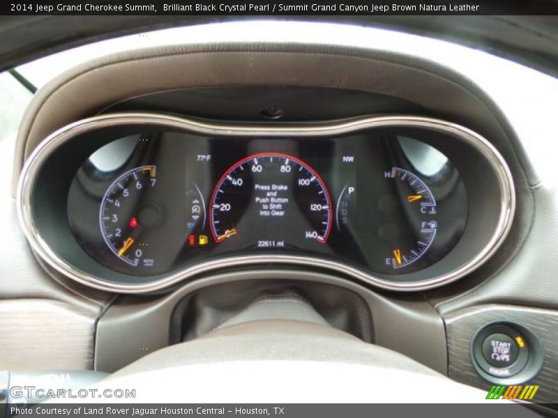  2014 Grand Cherokee Summit Summit Gauges