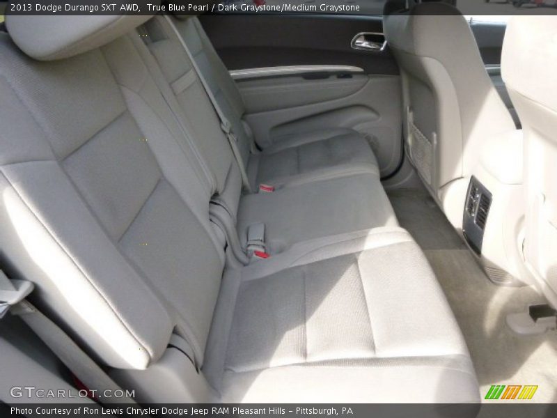 True Blue Pearl / Dark Graystone/Medium Graystone 2013 Dodge Durango SXT AWD