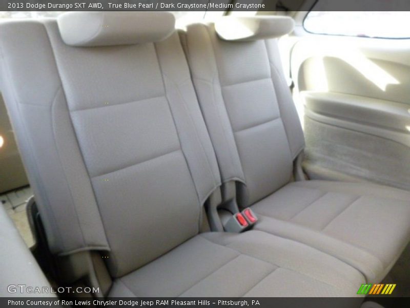 True Blue Pearl / Dark Graystone/Medium Graystone 2013 Dodge Durango SXT AWD
