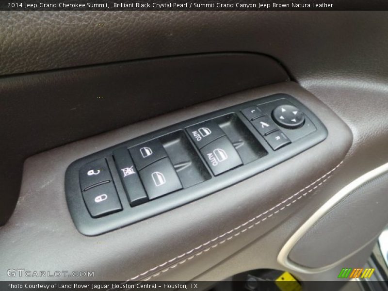 Controls of 2014 Grand Cherokee Summit