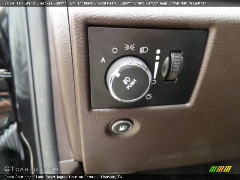Controls of 2014 Grand Cherokee Summit