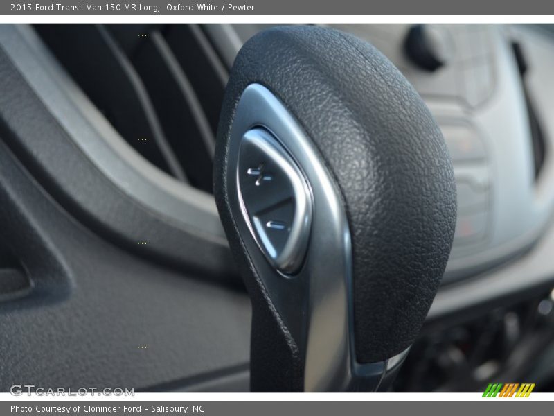 Oxford White / Pewter 2015 Ford Transit Van 150 MR Long