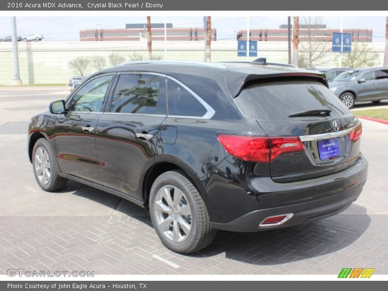 Crystal Black Pearl / Ebony 2016 Acura MDX Advance