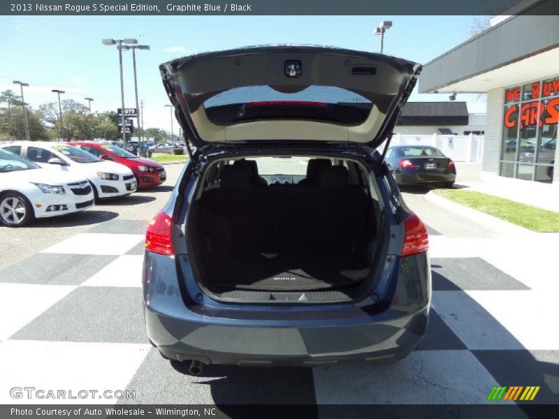 Graphite Blue / Black 2013 Nissan Rogue S Special Edition
