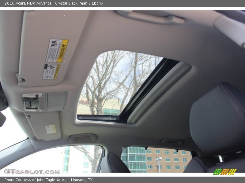Crystal Black Pearl / Ebony 2016 Acura MDX Advance