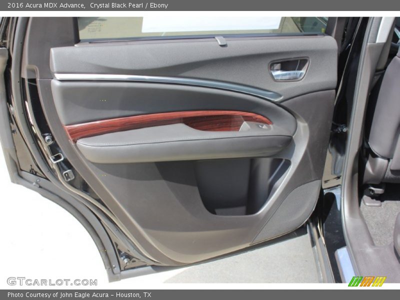 Crystal Black Pearl / Ebony 2016 Acura MDX Advance