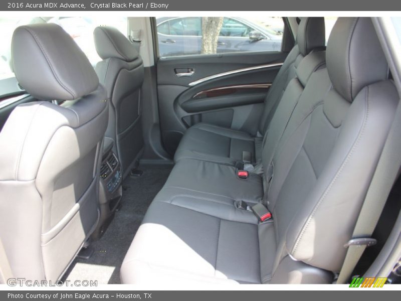 Crystal Black Pearl / Ebony 2016 Acura MDX Advance