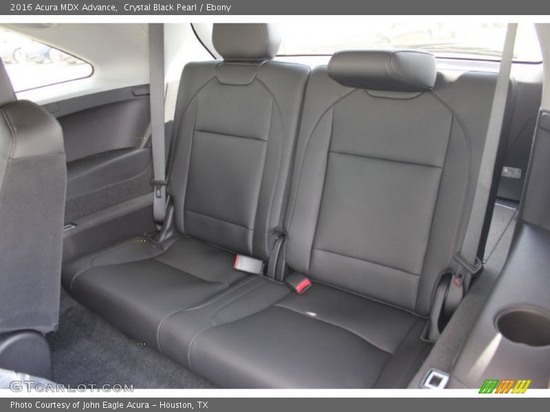 Rear Seat of 2016 MDX Advance