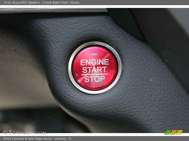 Controls of 2016 MDX Advance