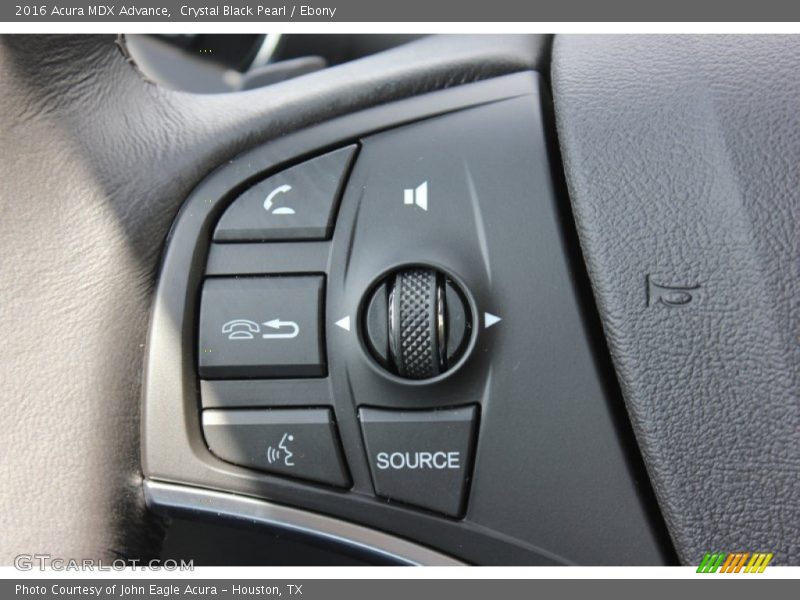 Controls of 2016 MDX Advance