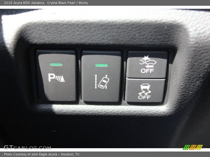 Controls of 2016 MDX Advance