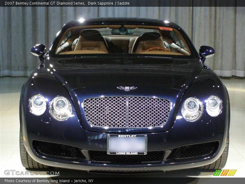 Dark Sapphire / Saddle 2007 Bentley Continental GT Diamond Series