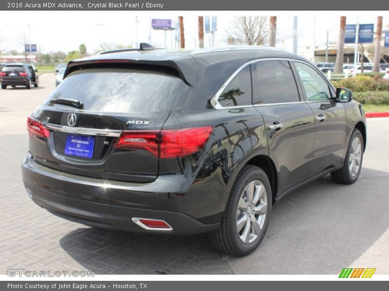 Crystal Black Pearl / Ebony 2016 Acura MDX Advance