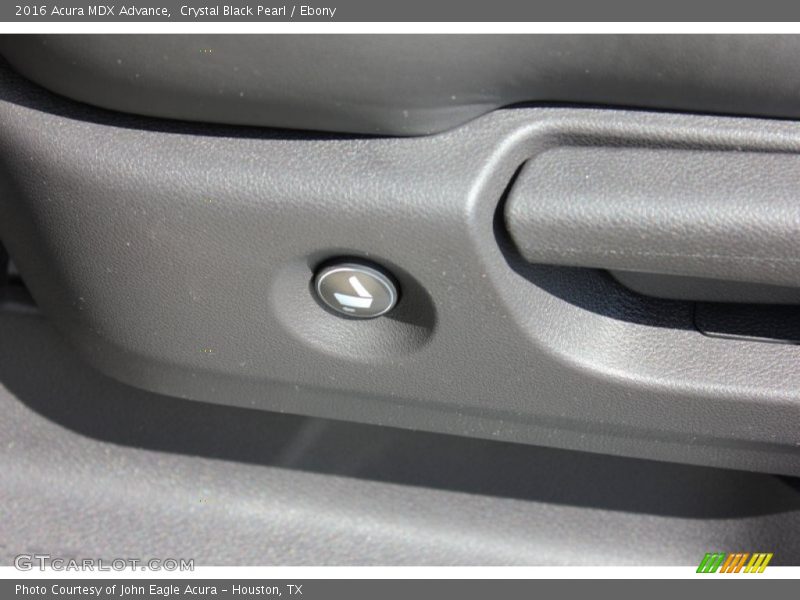 Crystal Black Pearl / Ebony 2016 Acura MDX Advance