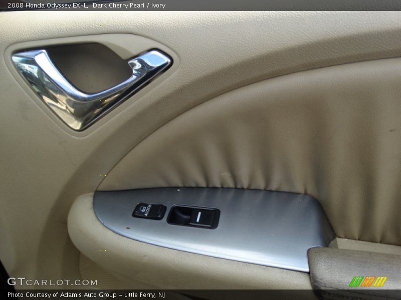 Dark Cherry Pearl / Ivory 2008 Honda Odyssey EX-L