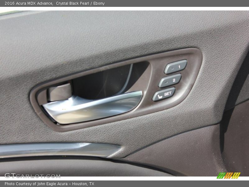 Crystal Black Pearl / Ebony 2016 Acura MDX Advance