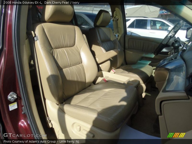 Dark Cherry Pearl / Ivory 2008 Honda Odyssey EX-L