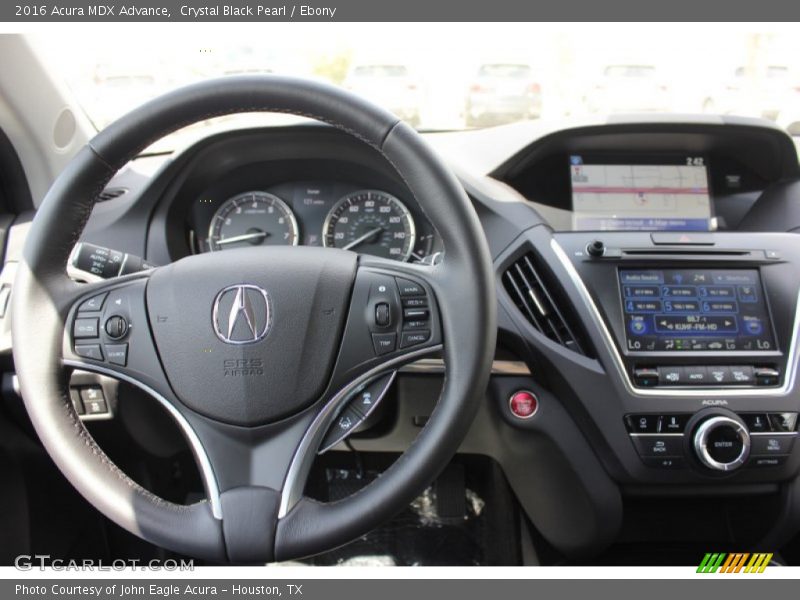 Crystal Black Pearl / Ebony 2016 Acura MDX Advance