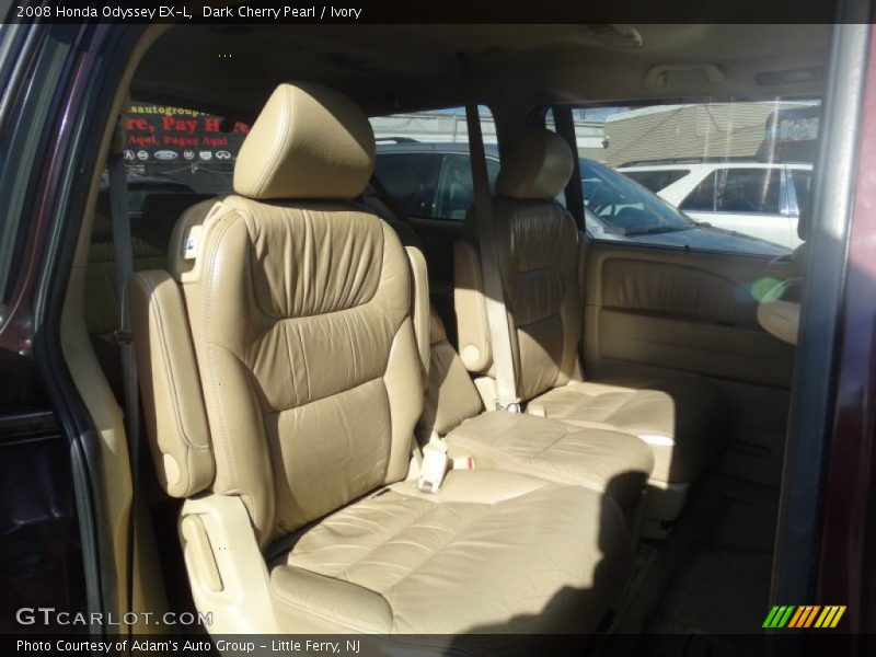 Dark Cherry Pearl / Ivory 2008 Honda Odyssey EX-L