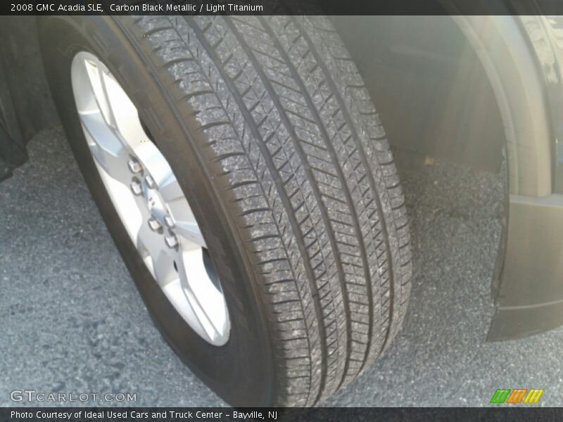 Carbon Black Metallic / Light Titanium 2008 GMC Acadia SLE