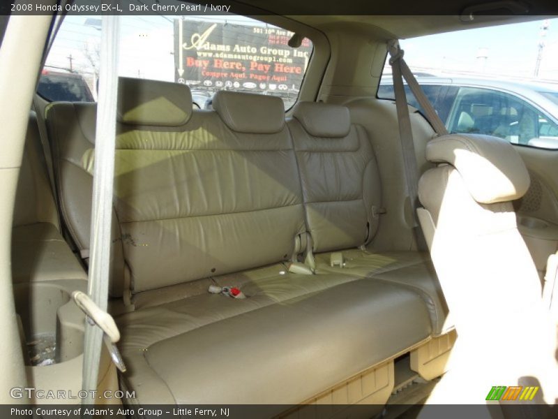 Dark Cherry Pearl / Ivory 2008 Honda Odyssey EX-L