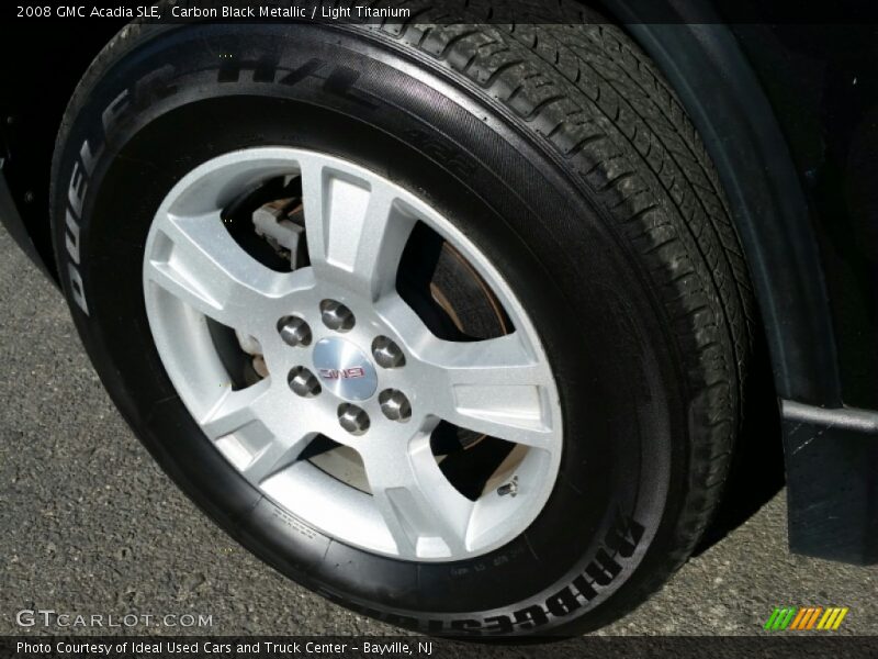 Carbon Black Metallic / Light Titanium 2008 GMC Acadia SLE