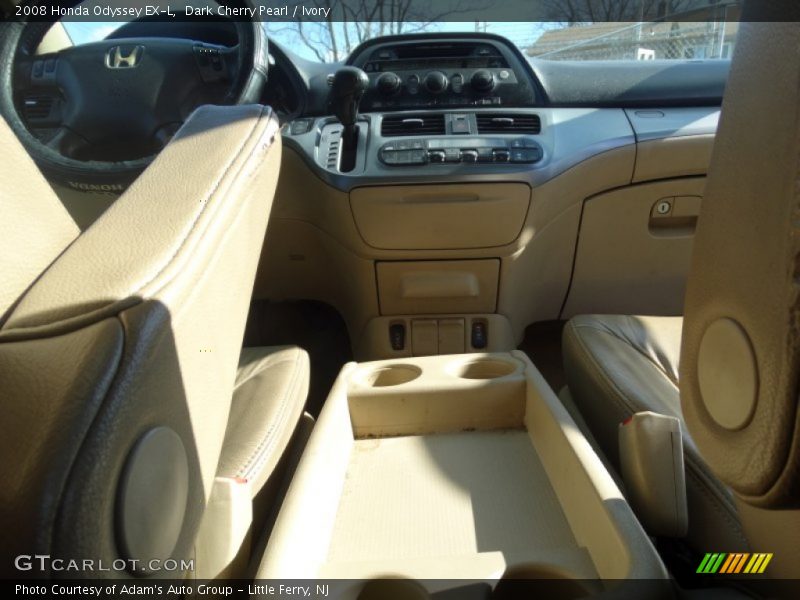 Dark Cherry Pearl / Ivory 2008 Honda Odyssey EX-L