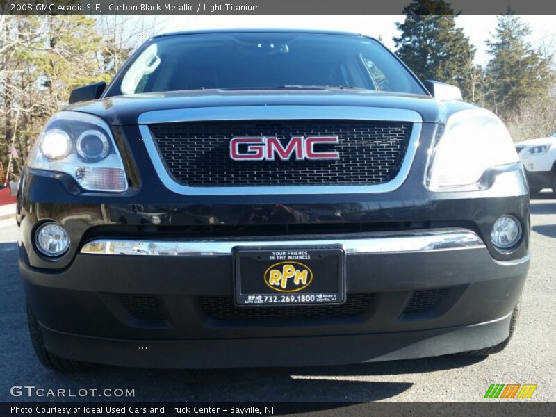 Carbon Black Metallic / Light Titanium 2008 GMC Acadia SLE