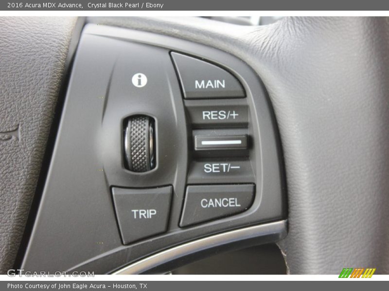 Crystal Black Pearl / Ebony 2016 Acura MDX Advance