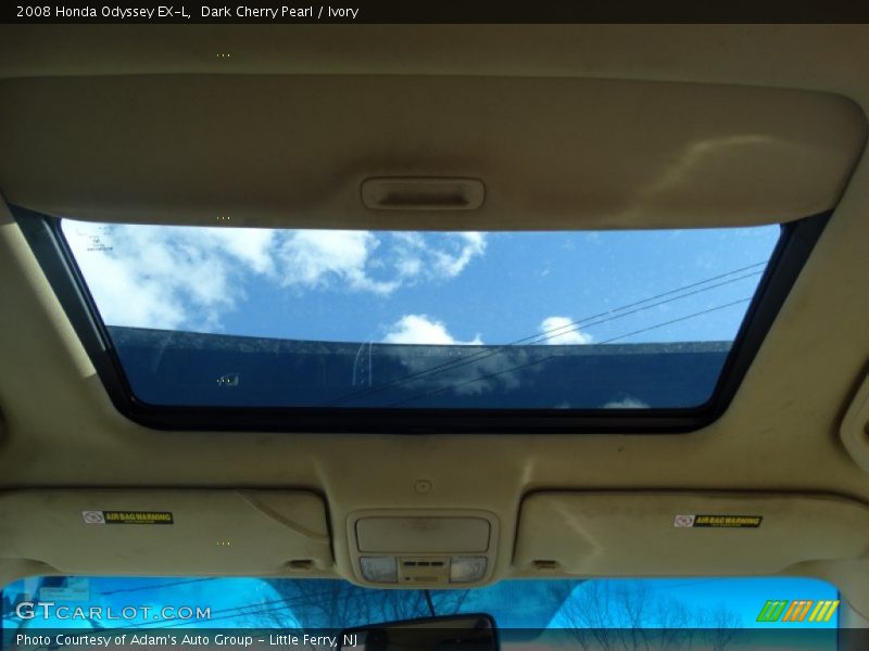 Dark Cherry Pearl / Ivory 2008 Honda Odyssey EX-L