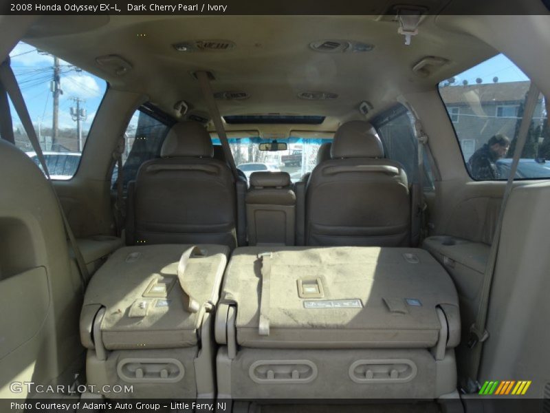 Dark Cherry Pearl / Ivory 2008 Honda Odyssey EX-L